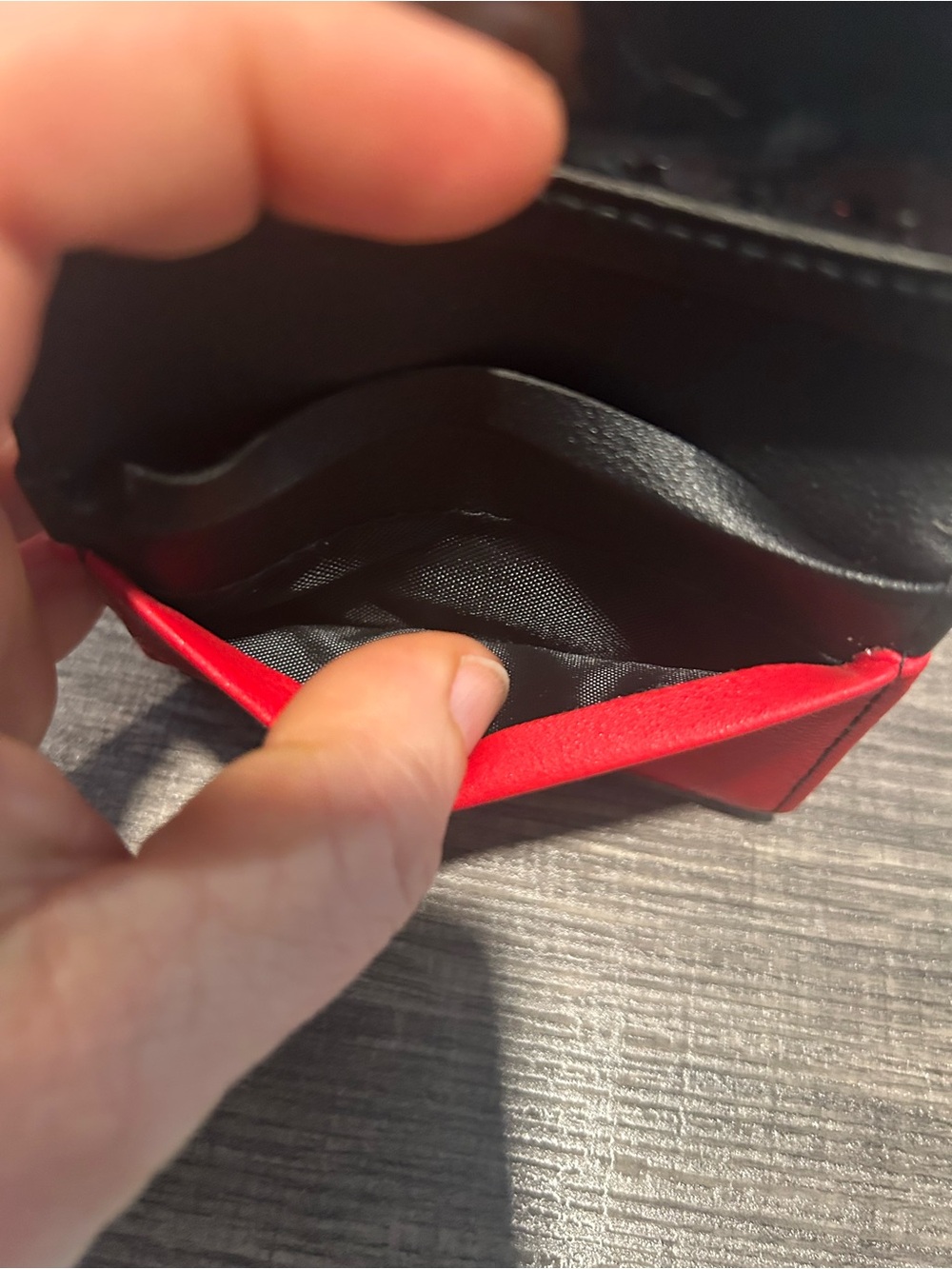 Mickey Mouse Black Ear-Accent Wallet - Picture 4 of 5